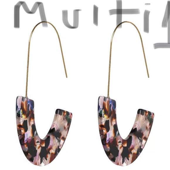 U- shaped earrings - Picture 8 of 8